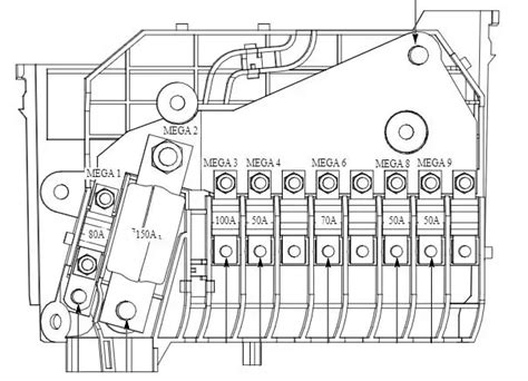 focus fans battery junction box